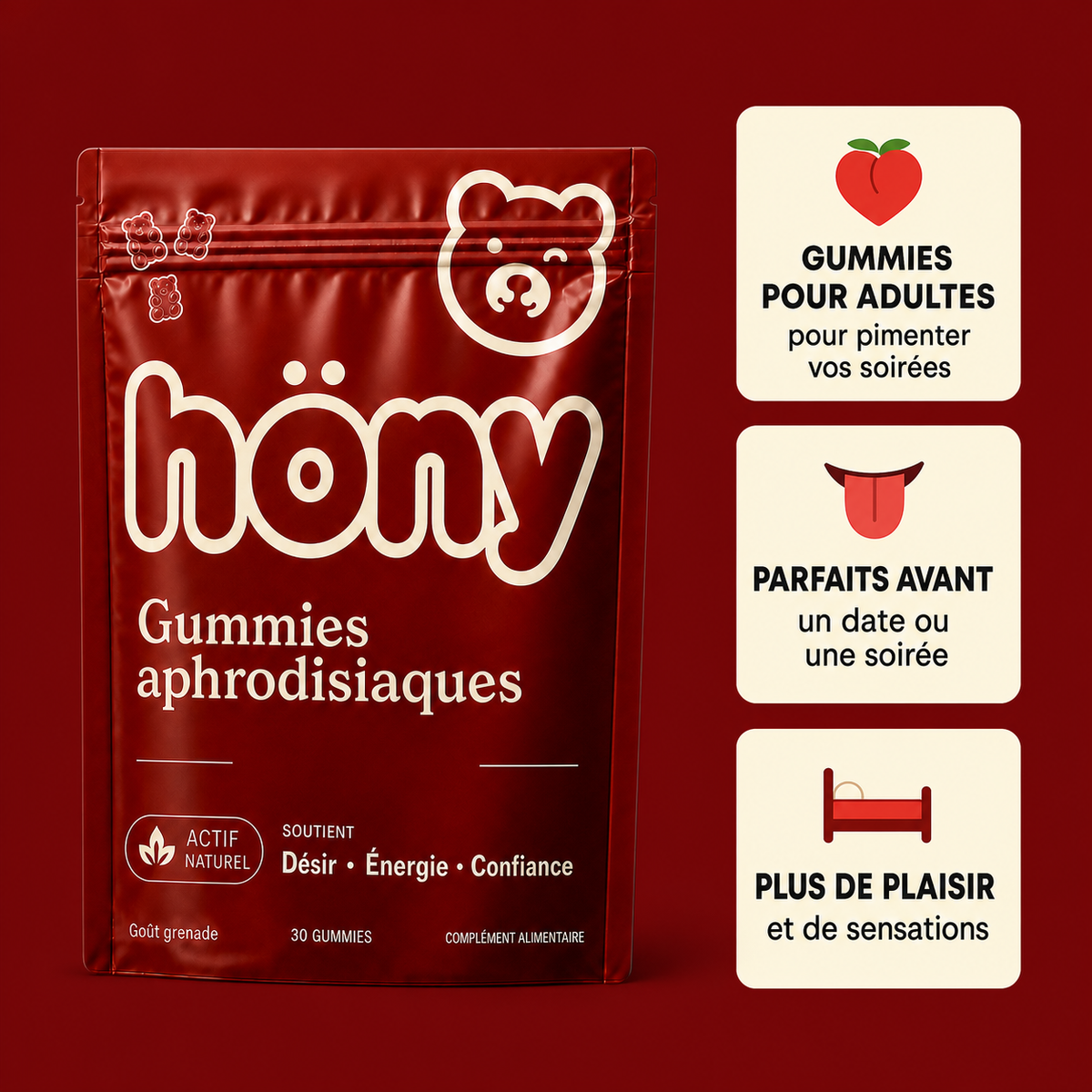 Bonbons Aphrodisiaque Höny - Couple